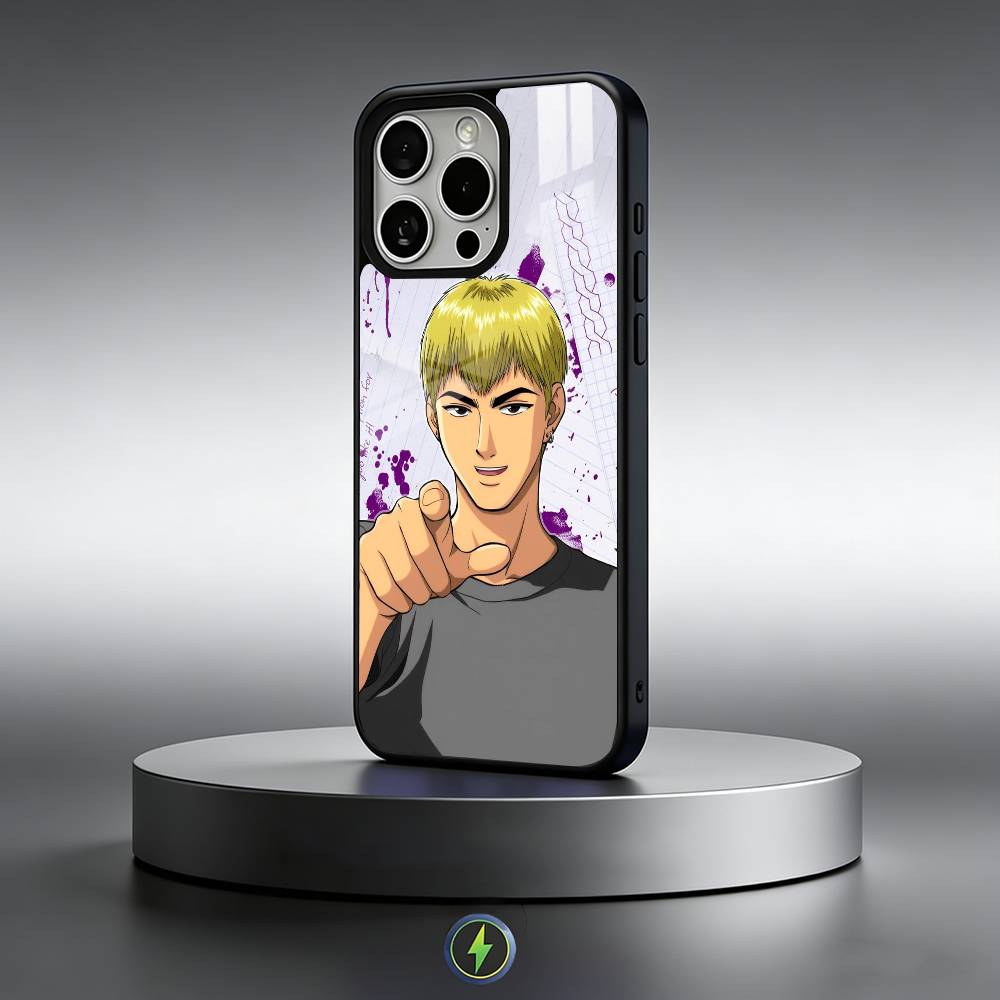 Great T-Teacher Onizukas Anime Phone Case For iPhone17,16,15,14,13,12,11 Plus,Pro Max Magnetic For Magsafe Wireless Charging