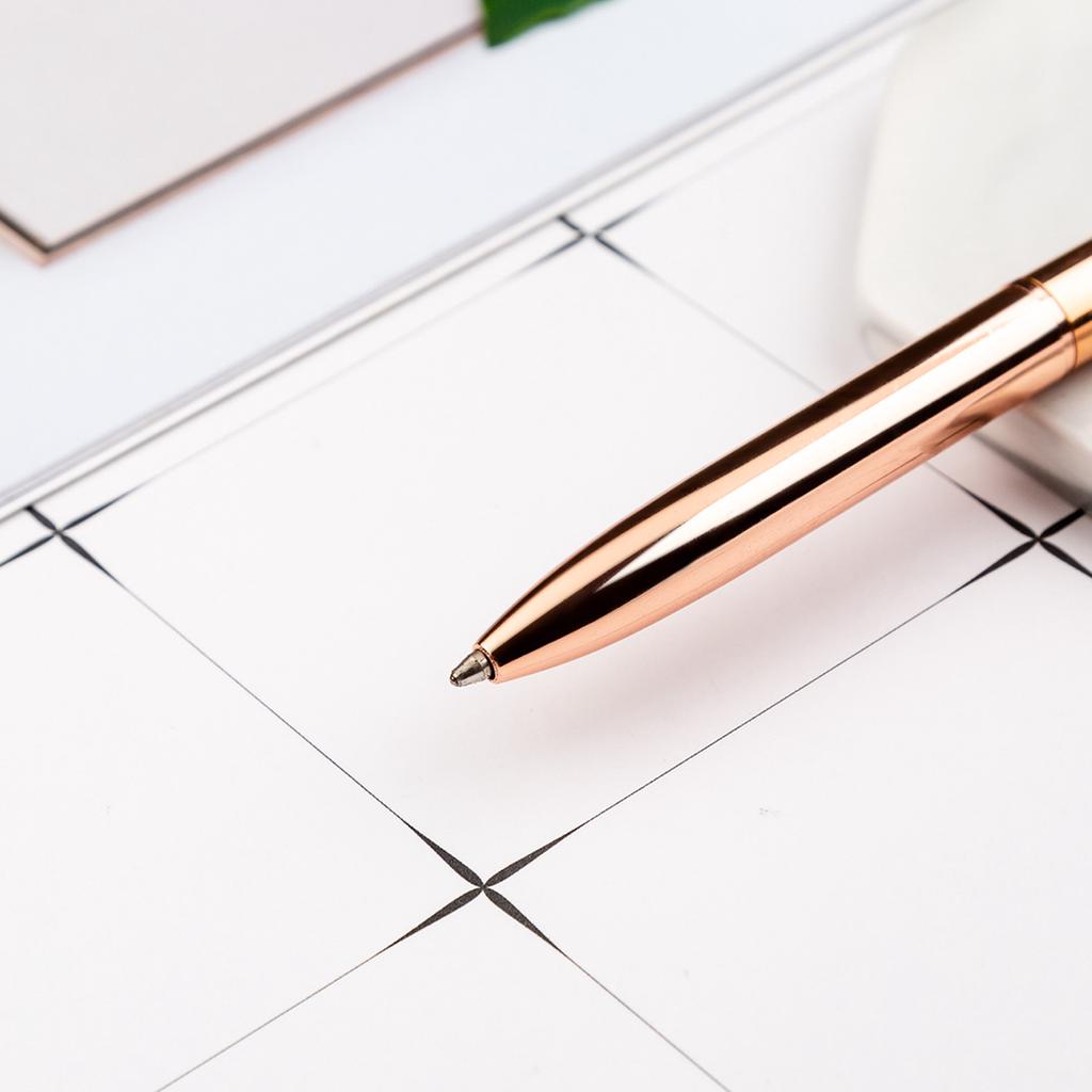 1 шт., стеклянная школьная ручка-бабочка, 1 мм, металлическая шариковая ручка, запасная черная ручка для письма для студентов, канцелярские принадлежности из розового золота