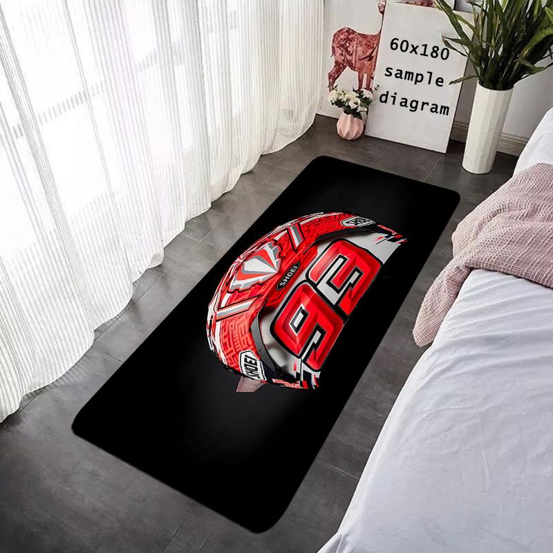 Interior Floor Mat Doormat Marc M-Marquez 93 Non-slip Foot Rug for Entryway Kitchen Carpet Bedroom Bedside Mats Home Decoration