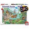 Schmidt Spiele In the Pirate Bay Flag 100 Pieces Puzzle