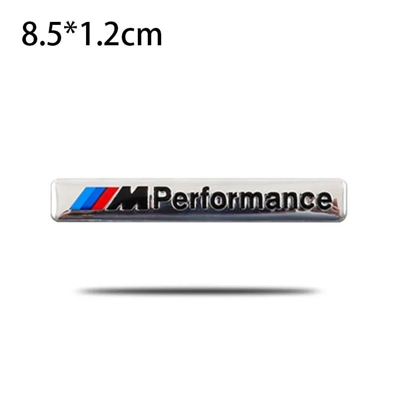 BMW M Performance E90 E60 E46 Aluminum Car Sticker Ferrari Pattern Car Styling Decal Badge Replacement Cover for Vehicle ZAH5