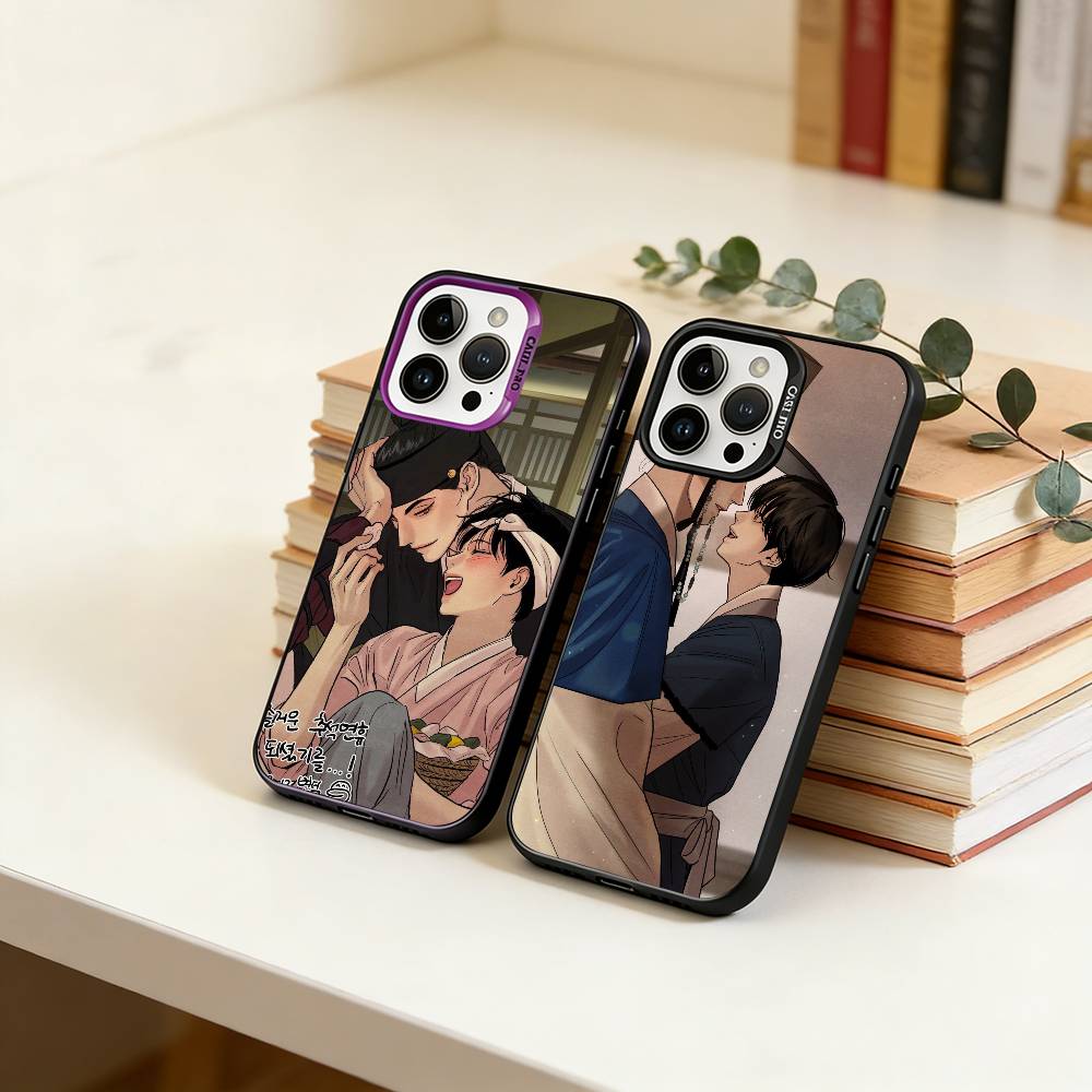 Чехол для телефона 'Художник ночи' для iPhone 17,16,15,14,13,12,11 Plus,Pro Max,XS, Цветной Серебристый Черный Чехол