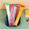 100Pcs Disposable Ice Pop Mold Bag DIY Ice Cream Pops Fruit Juice Smoothies Yogurt Mold Bag BPA Free Freezer Tubes with Zip Seal