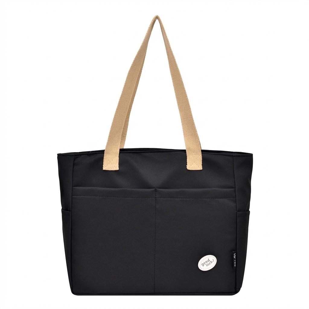 Large Capacity Oxford Cloth Tote Bag For Women Travel And Commute Durable Lightweight Handbag