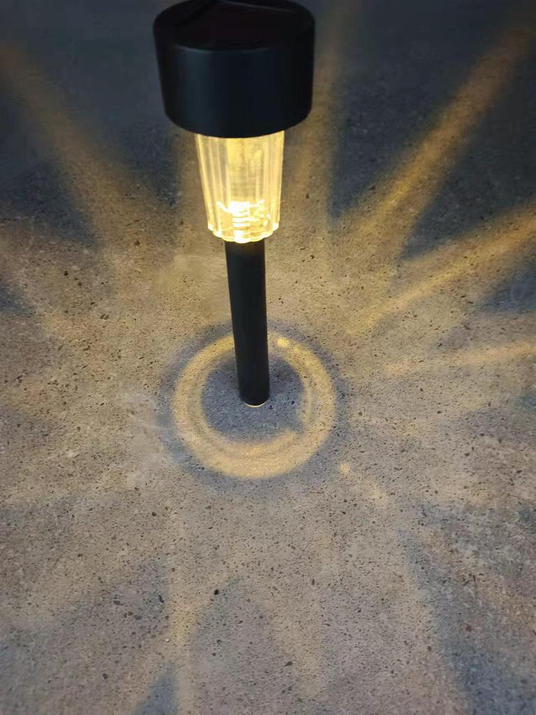 Популярные водонепроницаемые солнечные уличные светильники для газонов и садов - нержавеющая сталь