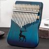 Kalimba Keyboard Music 17/ 21 Keys Solid Wood Professional Music Finger Piano Instruments Accessories Birthday Gift