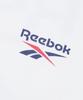Reebok Большая векторная футболка с лозунгом, свежая, с коротким рукавом - Белая