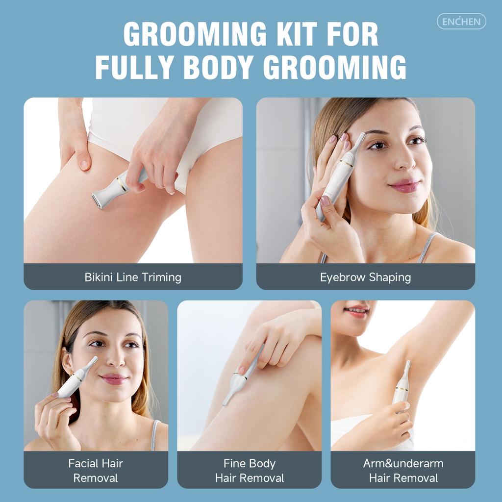 Xiaomi ENCHEN Mocha D Многофункциональный триммер для тела и волос Депилятор для лица Инструмент для депиляции