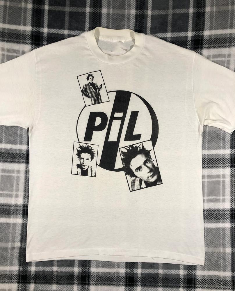 Коллекция Public Image Ltd Тур 1980 года Футболка с коротким рукавом S-5XL Унисекс