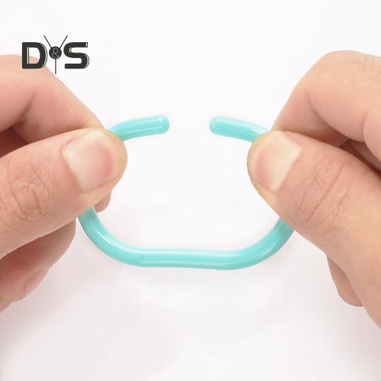 12 шт. крючков для душевой занавески, прочный универсальный держатель для душевой стойки в форме буквы С, аксессуары для штор в ванной комнате