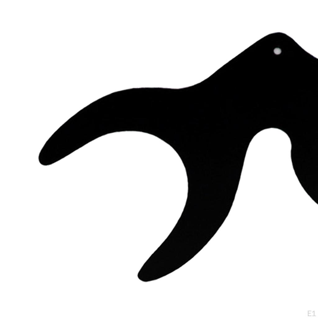 Внутриротовой контрастный фотоконтраст из сплава на черном фоне Доска для контраста для небной и щечной полости рта - C