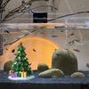 Christmas Tree Aquarium Ornament Realistic Appearance Fish Tank Decoration Resin Figurine Landscape Decor