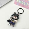 Captain Doll Resin Keychain Pendant Cute Trendy Play Backpack Pendant Keyring
