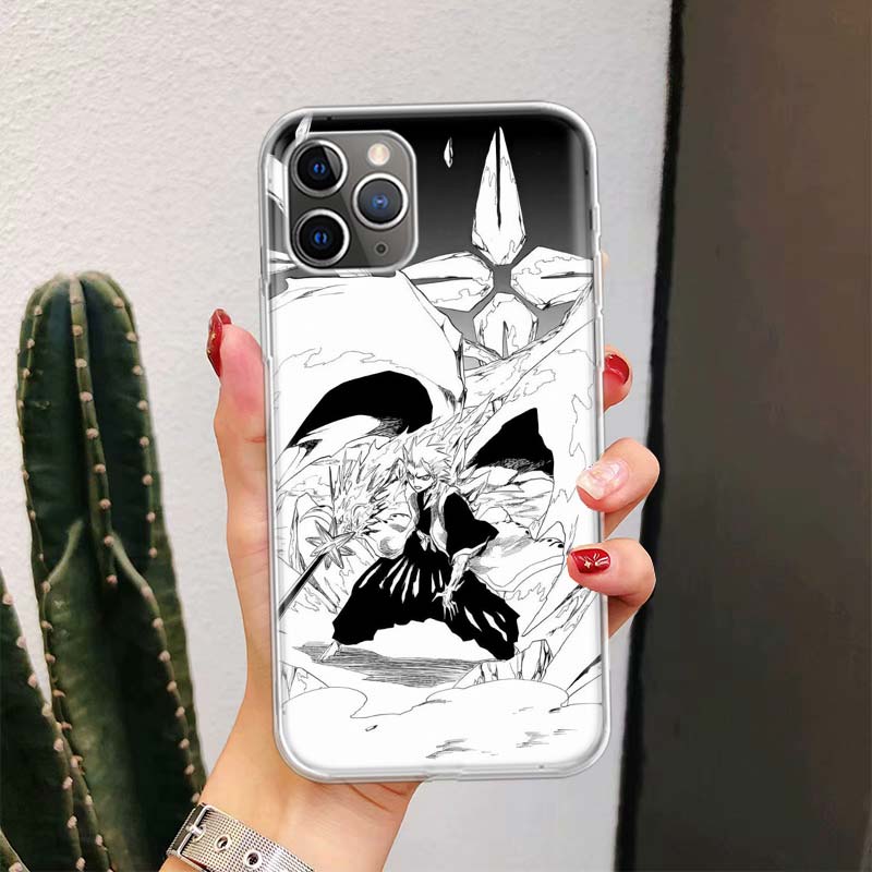 Bleach Хитсугая Тоширо Для iPhone 17 Air 16 15 14 Plus 13 Mini 12 11 Pro Max Чехол для телефона 16E 7 Печать 8 SE Fundas Чехол Мягкий C