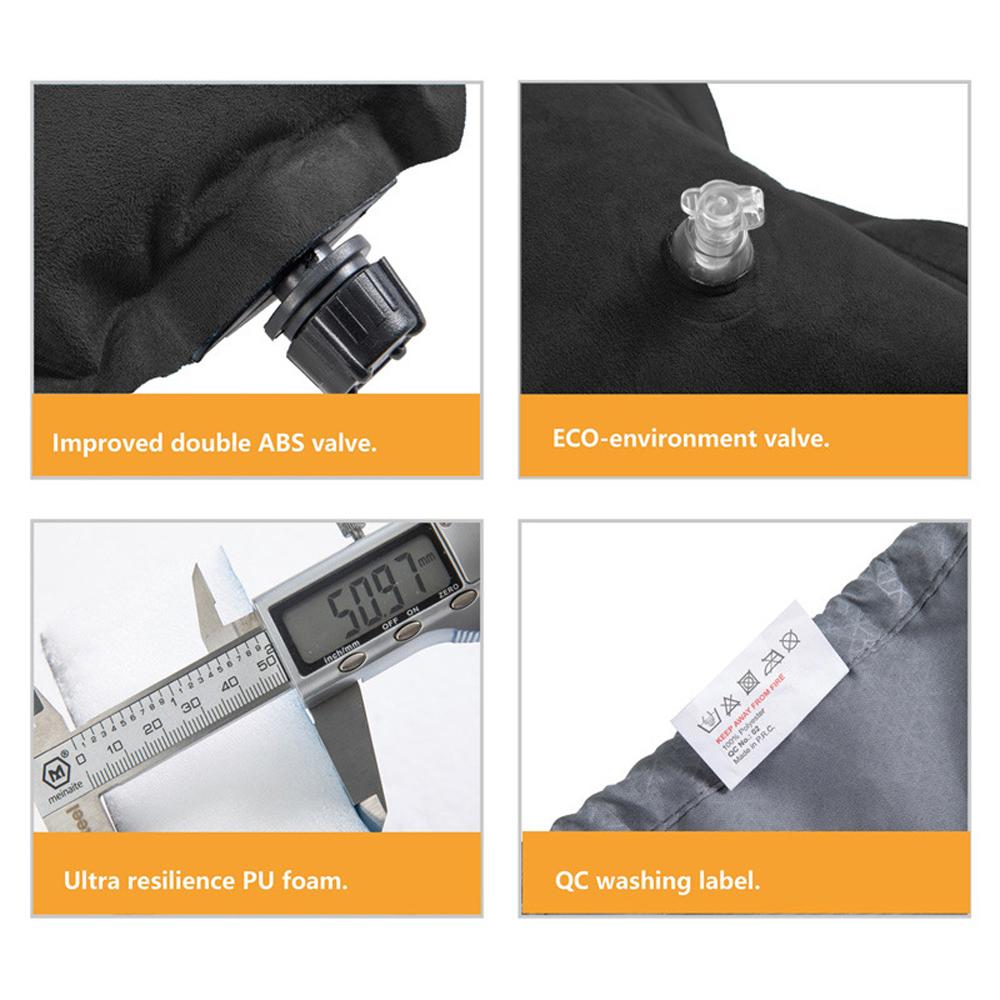 Портативный мягкий матрас для кемпинга, пикника, самостоятельного вождения, для путешествий, высокая устойчивость, комфорт, автоматический