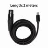 Low Noise Type C Microphone Audio Cable Plug and Play USB Mic Recording Cable  Studio Recording