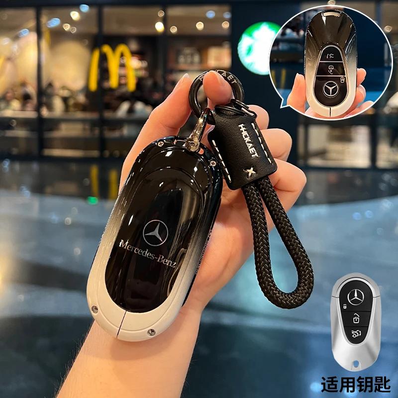 REE4 car key case replacement cover 3buttons for Mercedes-Benz Key AMG MAYBACH 2016+ C-class E-class GLC300L E300l/E260/E350 A200