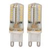 2pcs G9 LED Bulbs Professional 64LEDs High Brightness Ceramics Light Bulbs for Chandelier Lighting