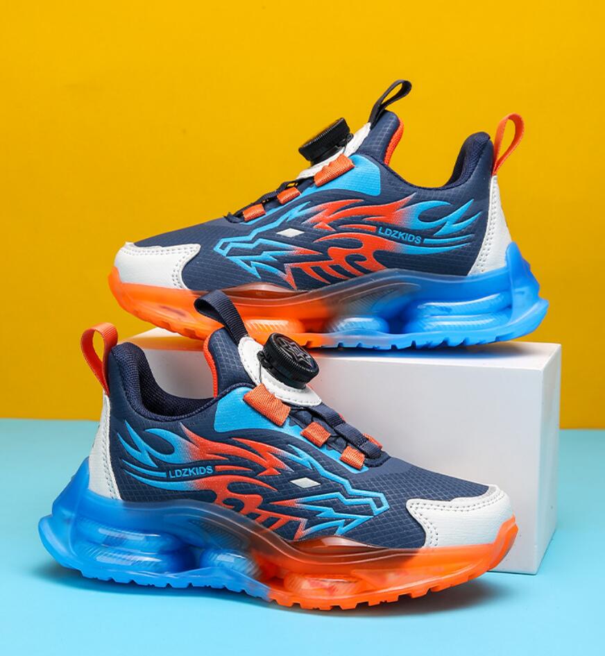 Fashion Fashion Children Running Shoes Boys Sneaker 2024 New Sports Tennis Sneaker Spring Kids Casual Sneaker for Boy Outdoor Sport Shoe