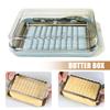 Butter Slicer Cutter Box with Transparent Lid Food Grade Counter