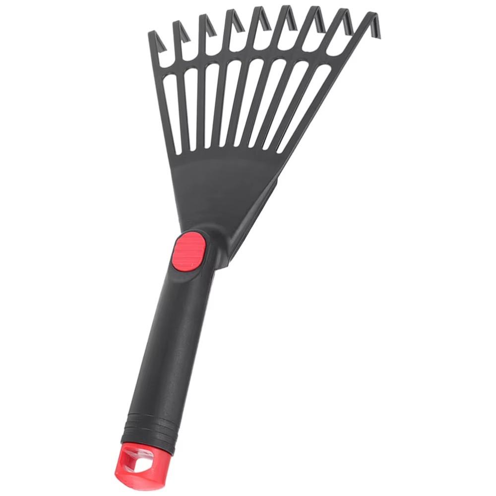 Leveling Gardening Rake Plastic Hand Rake Simple Garden Grass Leaf Rake  Lawn