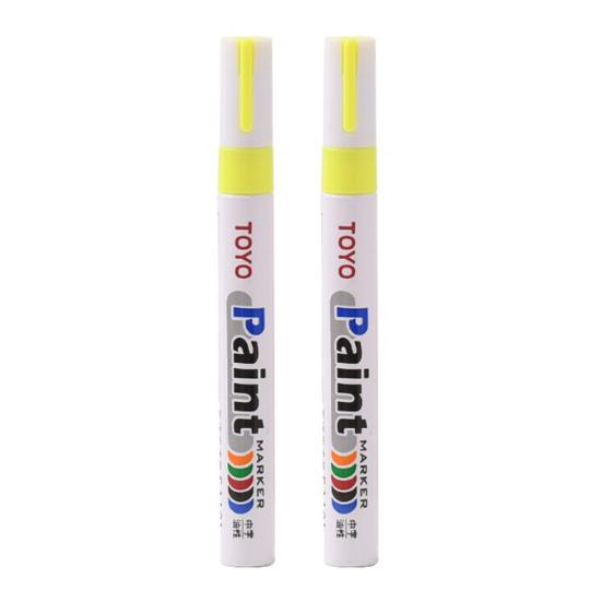 2 шт., ручки для краски с отметками шин, водонепроницаемые, устойчивые к выцветанию, ручки для краски с точным нанесением, аксессуары для автомобилей