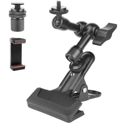 JEBUTU Camera Magic Inch с прочным шаром для камеры смартфона, вращающимся на 360 градусов, кронштейном для камеры, который можно закрепить, подходит для веб-видеокольца