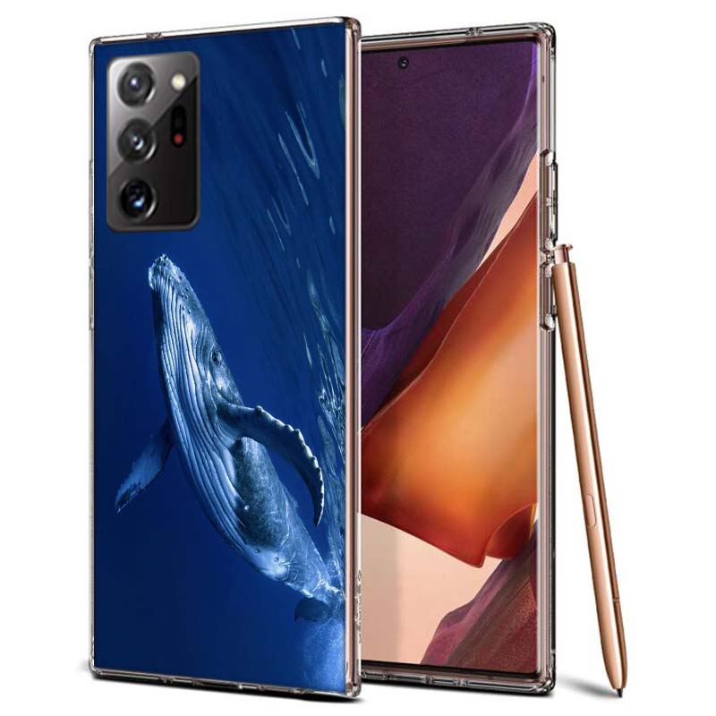 Чехол для телефона 'Морской Гигант Кит' для Samsung A55 A35 A25 A15 A07 A05S A16 A17 A26 A36 A37 A56 A57 Galaxy Note 20 10 A50S A71 A51 A31 A