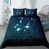 Beautiful 12 Constellations Optional 3D Printed Bedding Set Cozy Duvet Cover Set King Queen Twin Size Birthday Gift Room Decor