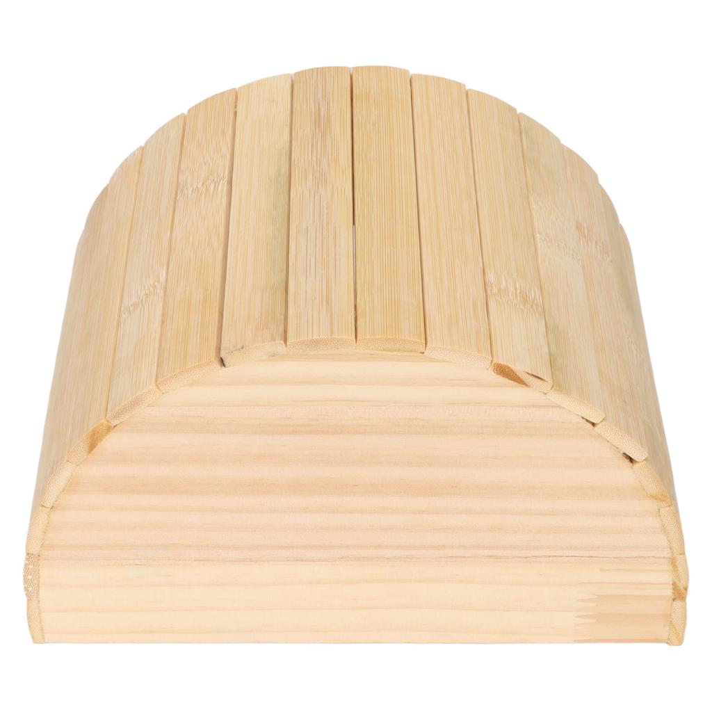 Деревянный домик для хомяка, устойчивый к укусам, арочный, деревянное укрытие для морской свинки, для хомяка, карликового хомяка, золотистого хомячка