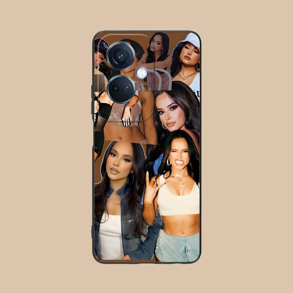 Модный матовый чехол из ТПУ Becky G для мобильного телефона OPPO Reno 14 13 12 11 10 9 8 7 6 5 F T Pro 5G с цветной печатью