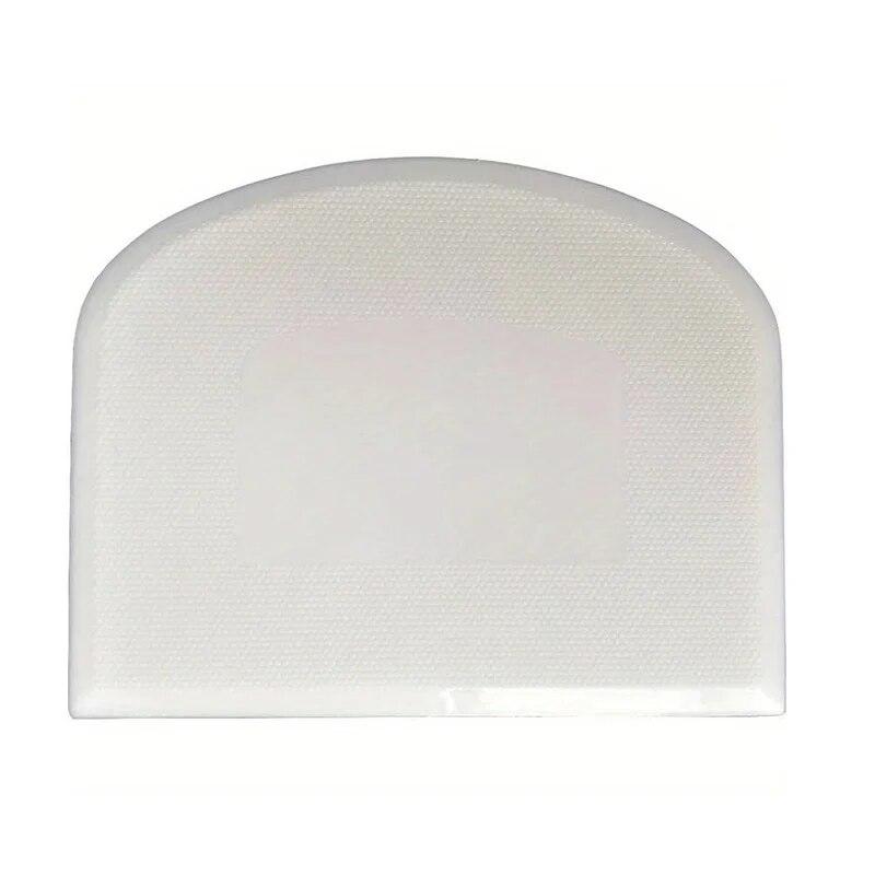 1 шт. пластиковая лопаточка для крема для торта, нож для теста, скребок для масла с простым гладким краем, инструменты для выпечки