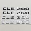 3D ABS Автомобильные Буквы Логотип Значок CLE200 CLE260 Наклейки на Задний Багажник Для Mercedes Benz Класса CLE CLE 200 CLE260 Аксессуары