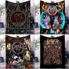 Плед S-Slayer Music Design Легкий Для общежитий, Дневного сна, Гостиной, Офиса, Дивана, Всесезонный
