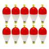10/16Pcs EPS Foam Long Casting Lightweight Fishing Float with Weights High Visibility Buoyancy Ball