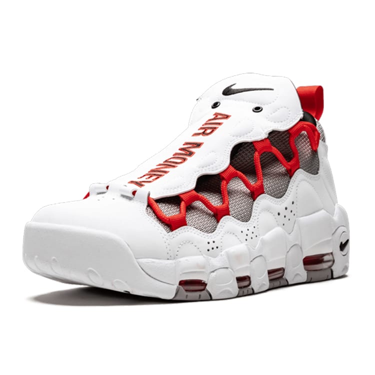 Nike Air More Money Белый Красный Хабанеро Атмосферный Серый BV2520-100