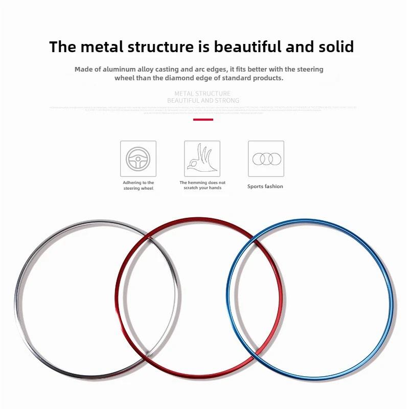 Подходит для Porsche Рулевое колесо Декоративное кольцо Cayenne Macan Внутренняя рамка Декоративные аксессуары, Panamera Модификация
