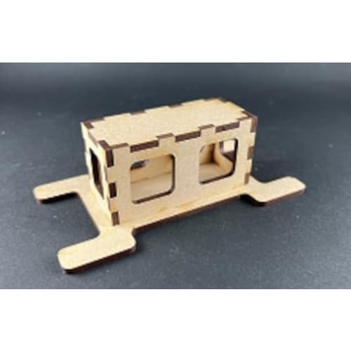 Kobaani Model Studio Paint Assist 3 (for Small Tank Waterline) Wooden Assembly Tool TW-035