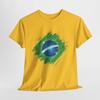 Brazil Flag Unisex Tee, Brazilian Pride T-Shirt, South America Gift, Cotton