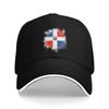 Dominican Republic Flag Baseball Caps Casual  Sandwich Hat for Unisex Women Adjustable Hats Cap Outdoor
