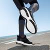 Li Ning R037 Тканевая Амортизация Скользкая Устойчивость к Истиранию Дышащие Низкие Беговые Кроссовки Мужские Черные ARSU067-1