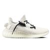 Adidas Originals Yeezy Boost 350 V2 Slip Resistant And Breathable Low top Casual Shoes Unisex White Blue HQ6316(Team478-)