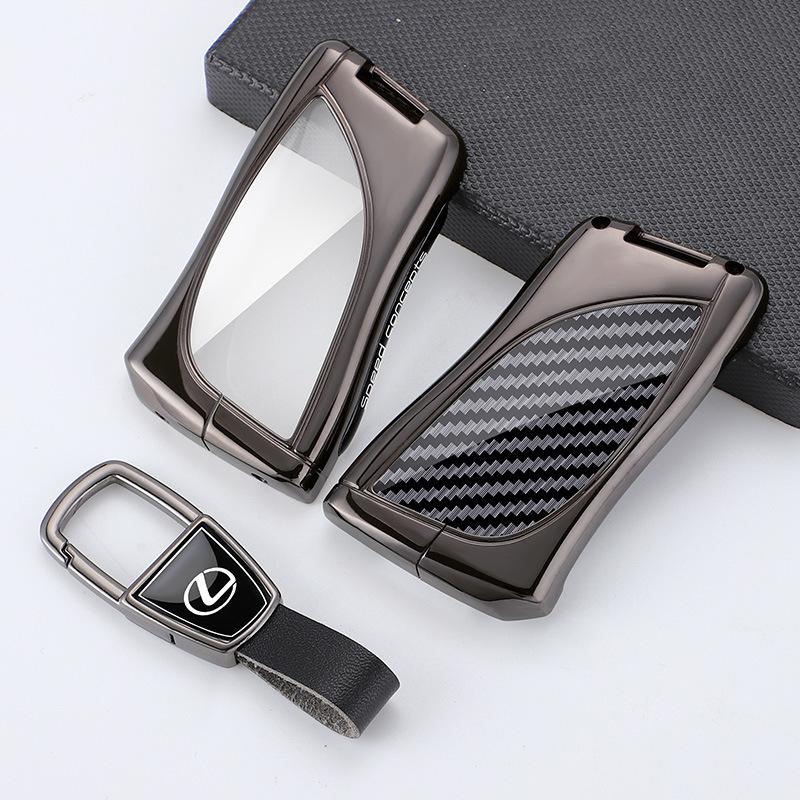 Lexus Key Case for ES200, ES300h, NX200, ES260, LS, RX300 - Car Key Shell with Buckle