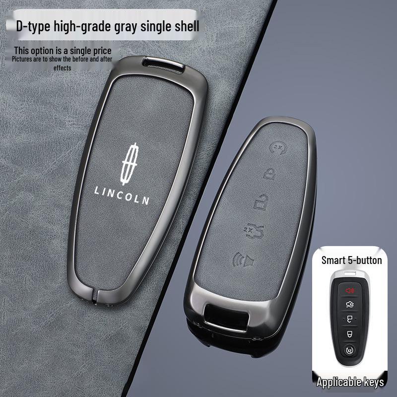 Премиальный чехол для ключа, совместимый с Lincoln MKT и Lincoln Navigator 2011-2013 годов, с высококачественной пряжкой