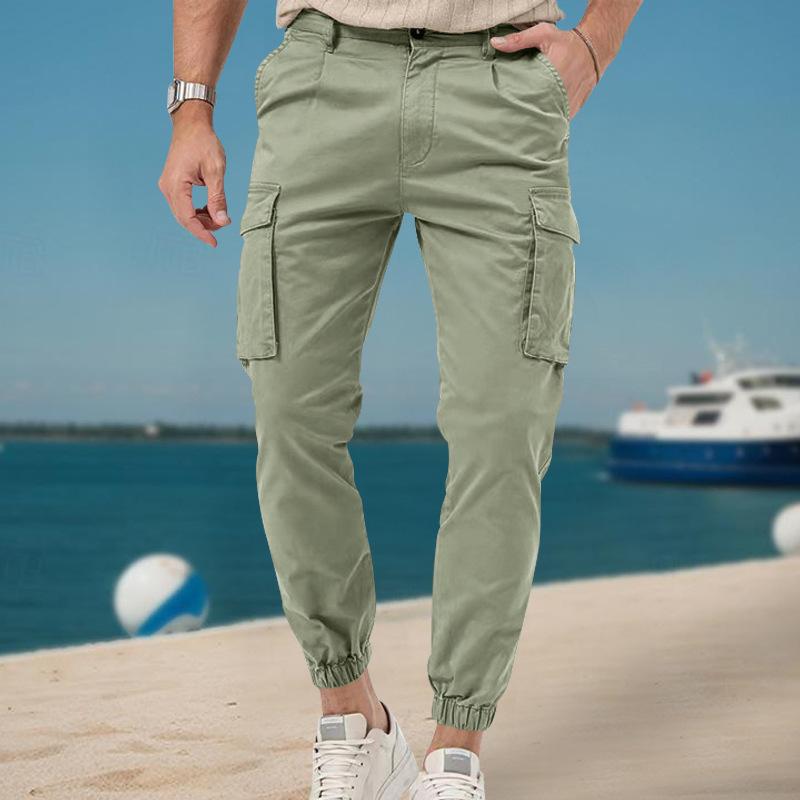 Men Fashion Cargo Pants Men Sports Overalls Outdoor Work Trousers Big Size Hombre Clothing Camo Hiking Pants