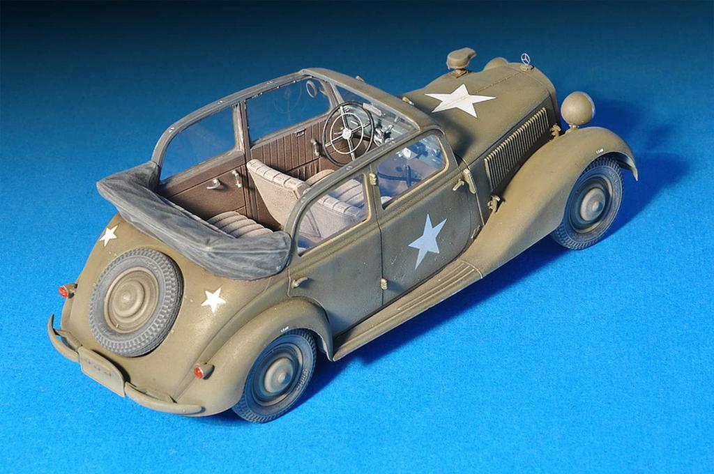 Miniart MB TYPE170V Cabriolet Saloon MA35103 Plastic Model 1/35