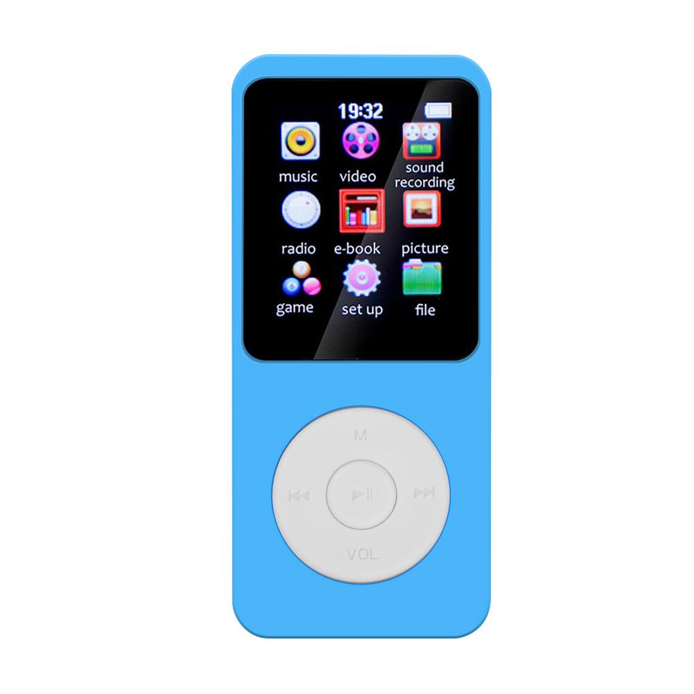 Bluetooth 5.0 MP3/MP4 плеер Встроенный динамик Портативный стерео 128 ГБ Музыкальный плеер Поддержка TF-карты с FM-радио Электронная книга Запись