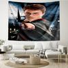 Hogwarts Print Tapestry, Backdrop, Easy Setup, Ideal for Bedroom, Office & Living Room, with Aesthetic Wall Hanging Decor.
