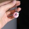 Eyeball Charms Gothic Eye Keychain Resin Material Eye Keychain Halloween Eyes Keychain  Cool Decor