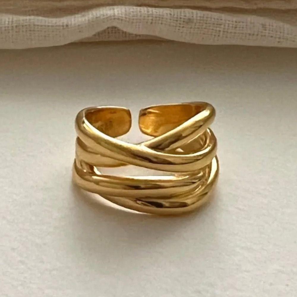 Геометрические открытые кольца Необычное панк-кольцо Подарок Необычные кольца для женщин